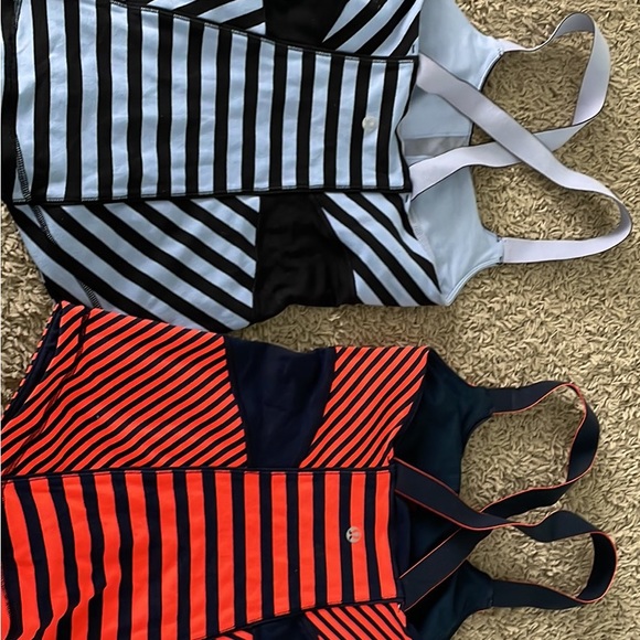 Set of two Lululemon size 4 workout tanks. - Picture 2 of 4